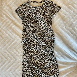 Old Navy Maternity dress in cheetah print